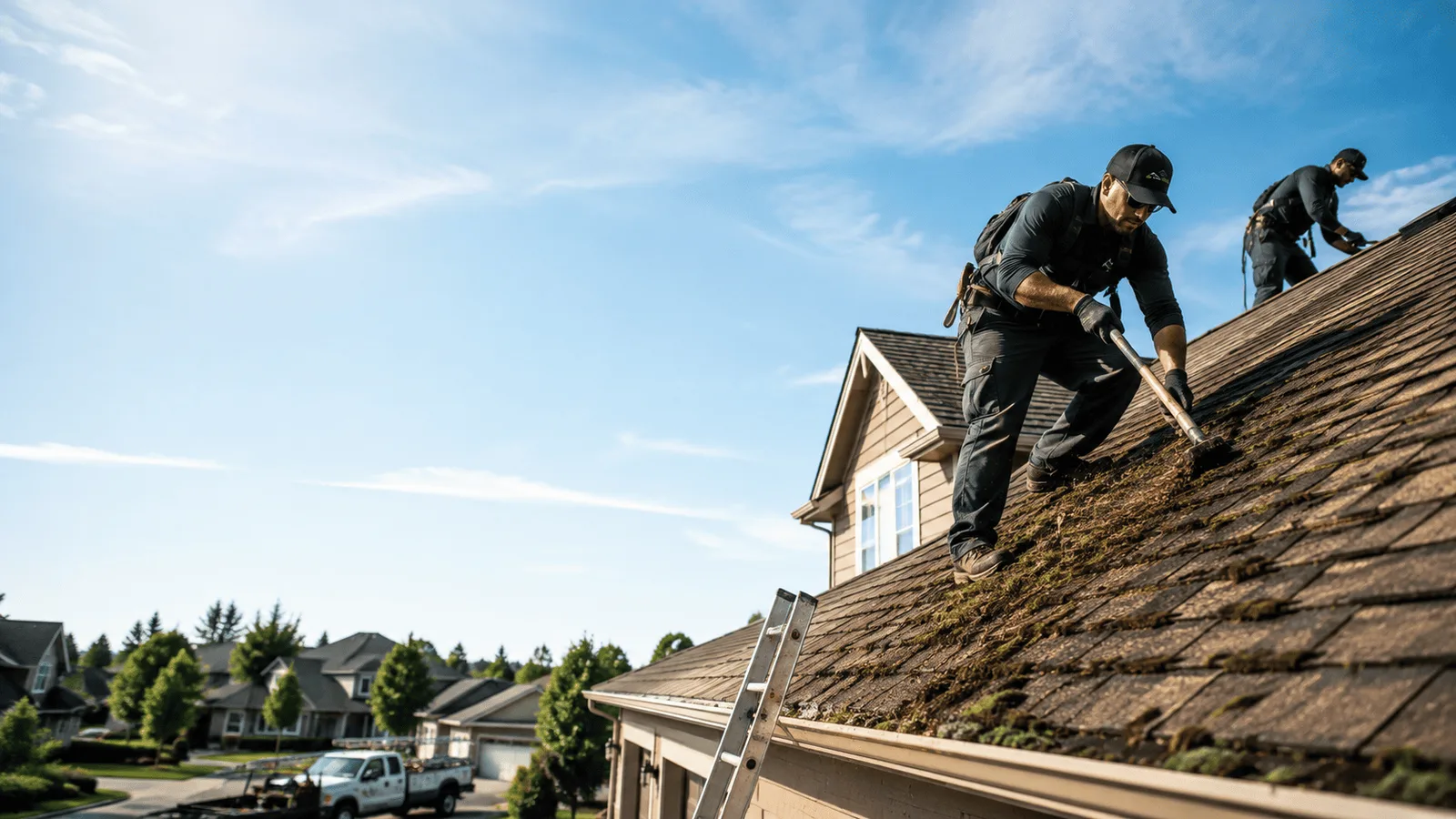 Roof Moss Removal in Portsmouth, IA near me